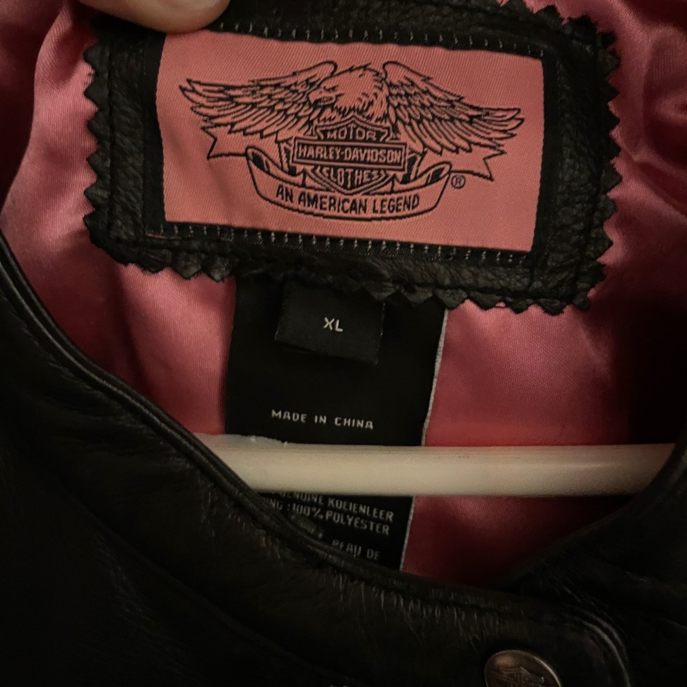 XL Harley Davidson leather jacket